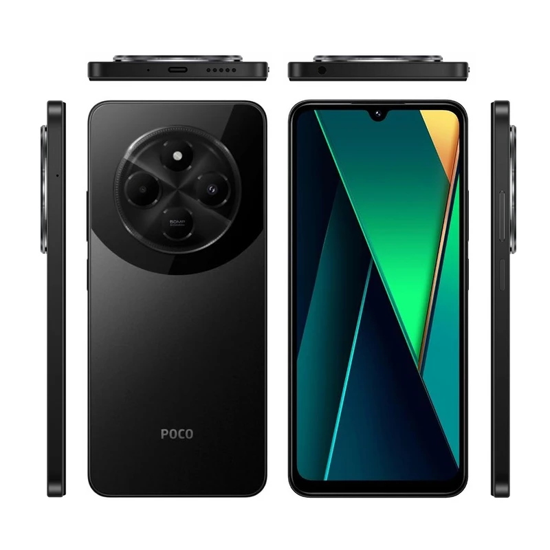 گوشی موبایل شیائومی مدل Poco C75 دو سیم کارت ظرفیت 128 گیگابایت و رم 6 گیگابایت